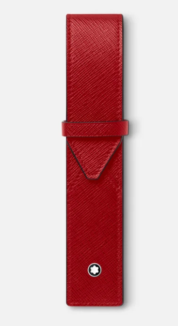 MB SARTORIAL 1PEN POUCH RED