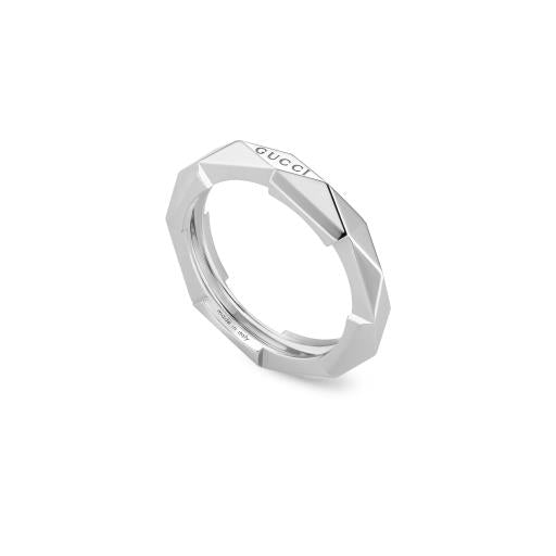18KW 4MM LINK TO LOVE RING