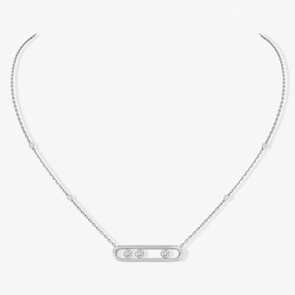 18KW DIAMOND MOVE NECK
