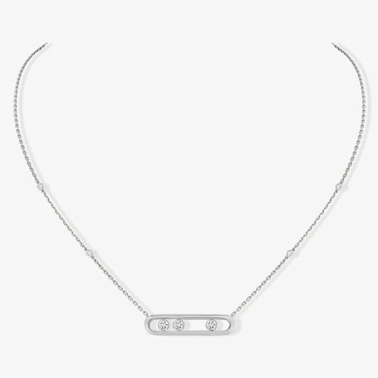18KW DIAMOND MOVE NECK