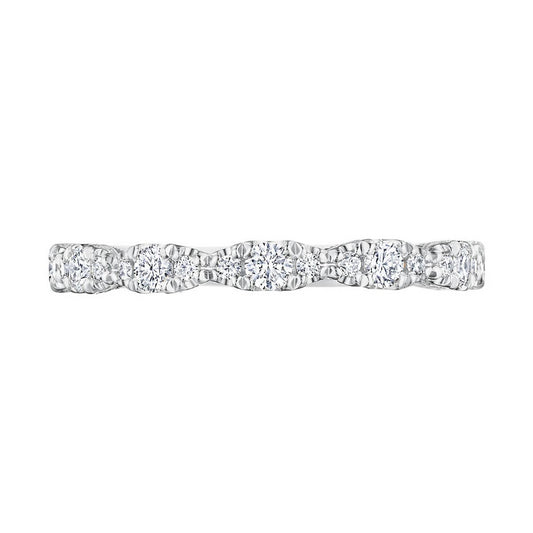 18KW DIAMOND BAND .56TWT