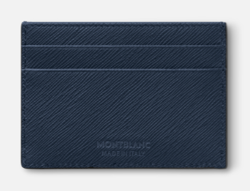SARTORIAL CARD HOLDER 5CC BLUE