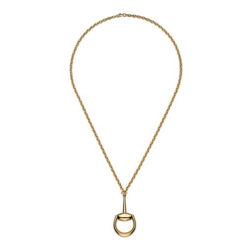 18KY MAXI HORSEBIT PENDANT