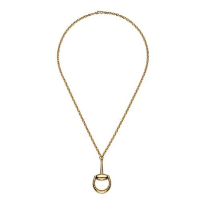 18KY MAXI HORSEBIT PENDANT