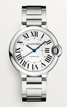 BALLON BLEU DE CARTIER WATCH 36MM STEEL CASE & BRACELET  INTERCHANGEABLE AUTOMATIC MOVMENT                             SN# 4372515033BX