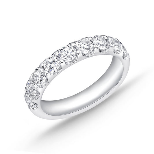 ODESSA PLATINUM DIAMOND HALFWAY BAND