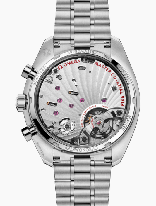43MM SS SPEEDMASTER MOONPHASE METEORITE DIAL