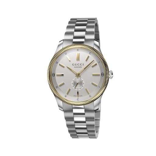 40MM 2TONE G-TIMELESS SILVER DIAL