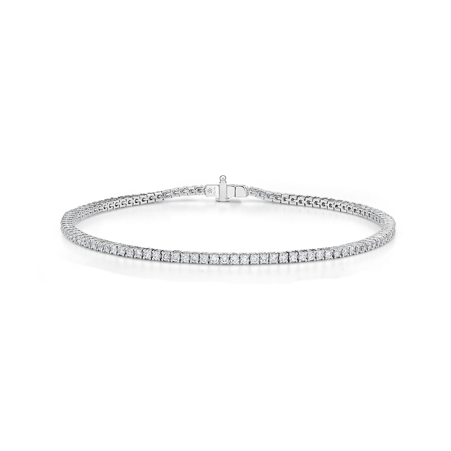 MEMOIRE 18KW DIAMOND TENNIS BRACELET
