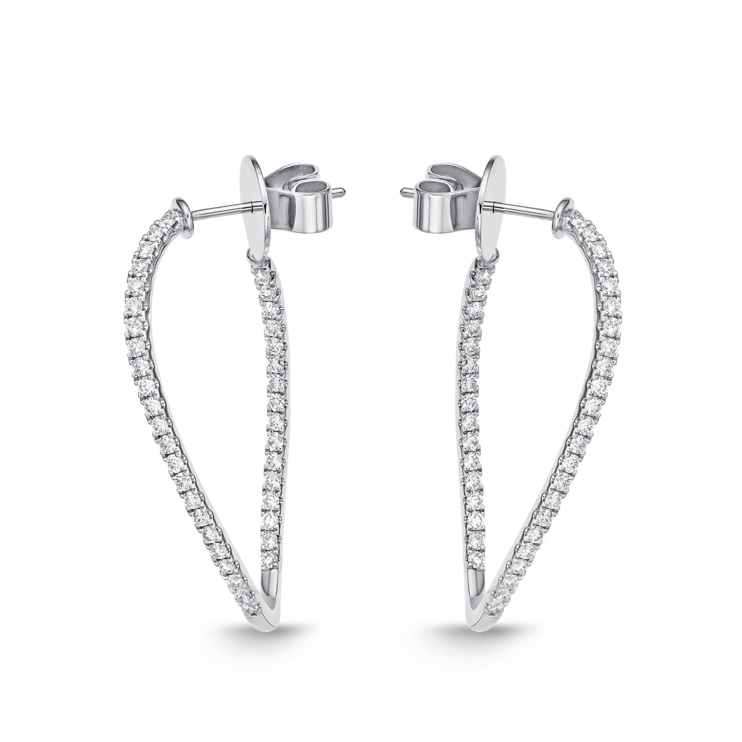 18KW TWIST HOOPS DIA .94TW SN# 952169-1