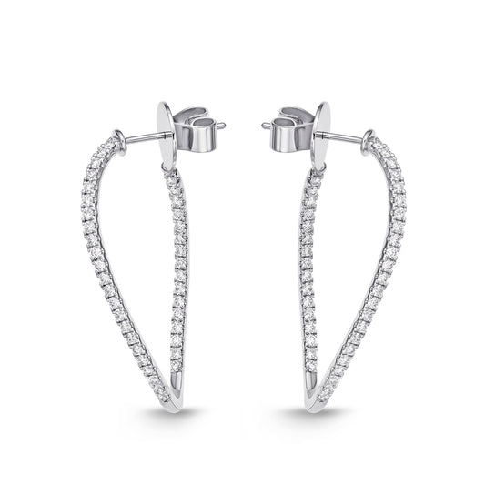 18KW TWIST HOOPS DIA .94TW SN# 952169-1