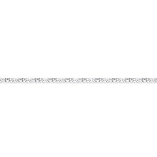 18KW UNIFORM 4-PRONG DIAMOND LINE NECKLACE