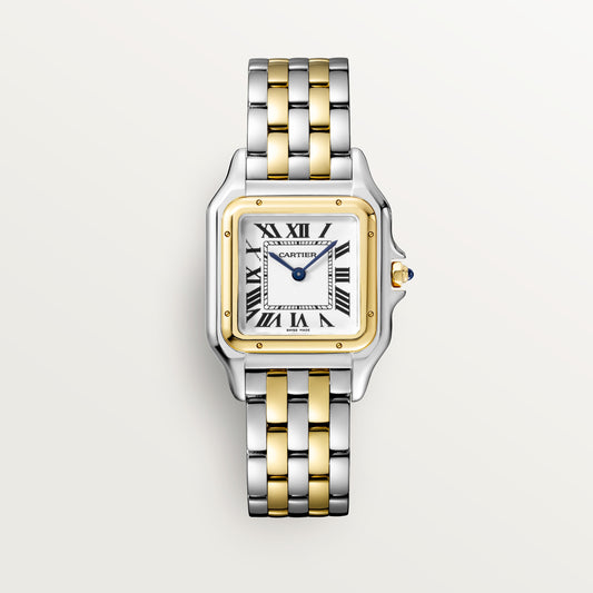 29MM 18KY/SS PANTHERE DE CARTIER  MED WATCH  QUARTZ