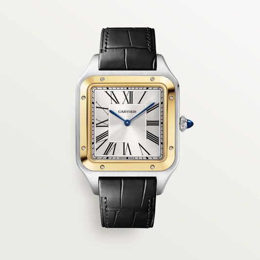 SANTOS-DUMONT EX-LARGE SS BRAC W/ STRAP