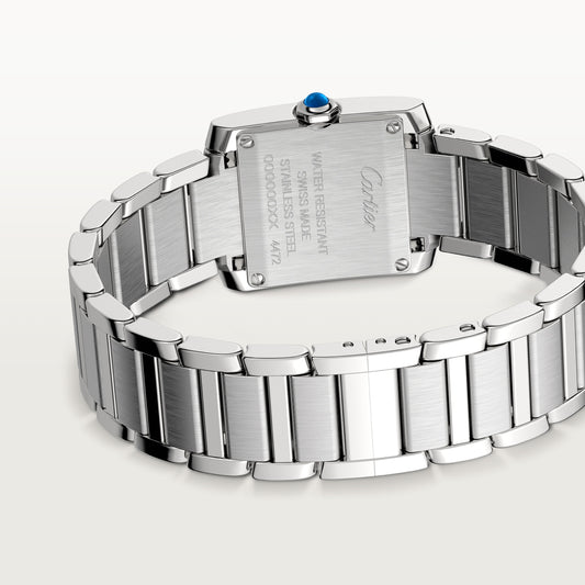 25.7MM TANK FRANSAISE SMALL MODEL SS DIA PAVE BEZEL QUARTZ