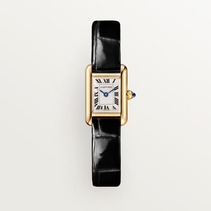 TANK LOUIS CARTIER WATCH  MINI MODEL ON STRAP