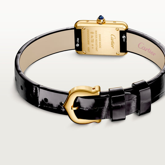 TANK LOUIS CARTIER WATCH  MINI MODEL ON STRAP