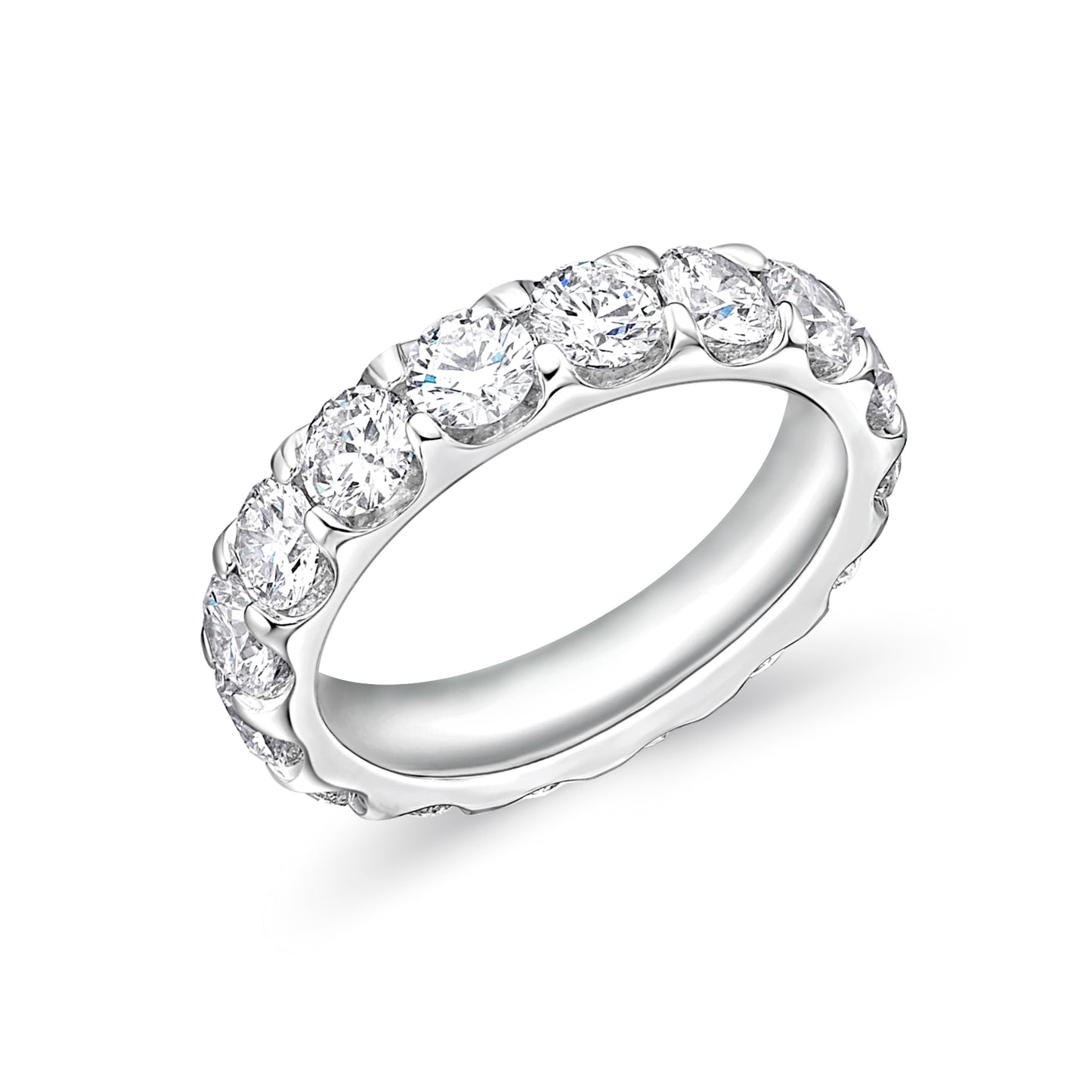 18KT W/G 4.00 CT ANNIV.BAND