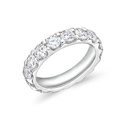 18KT W/G 4.00 CT ANNIV.BAND