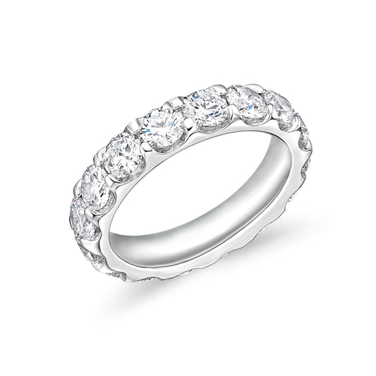 18KT W/G 4.00 CT ANNIV.BAND