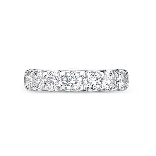 18KT W/G 4.00 CT ANNIV.BAND