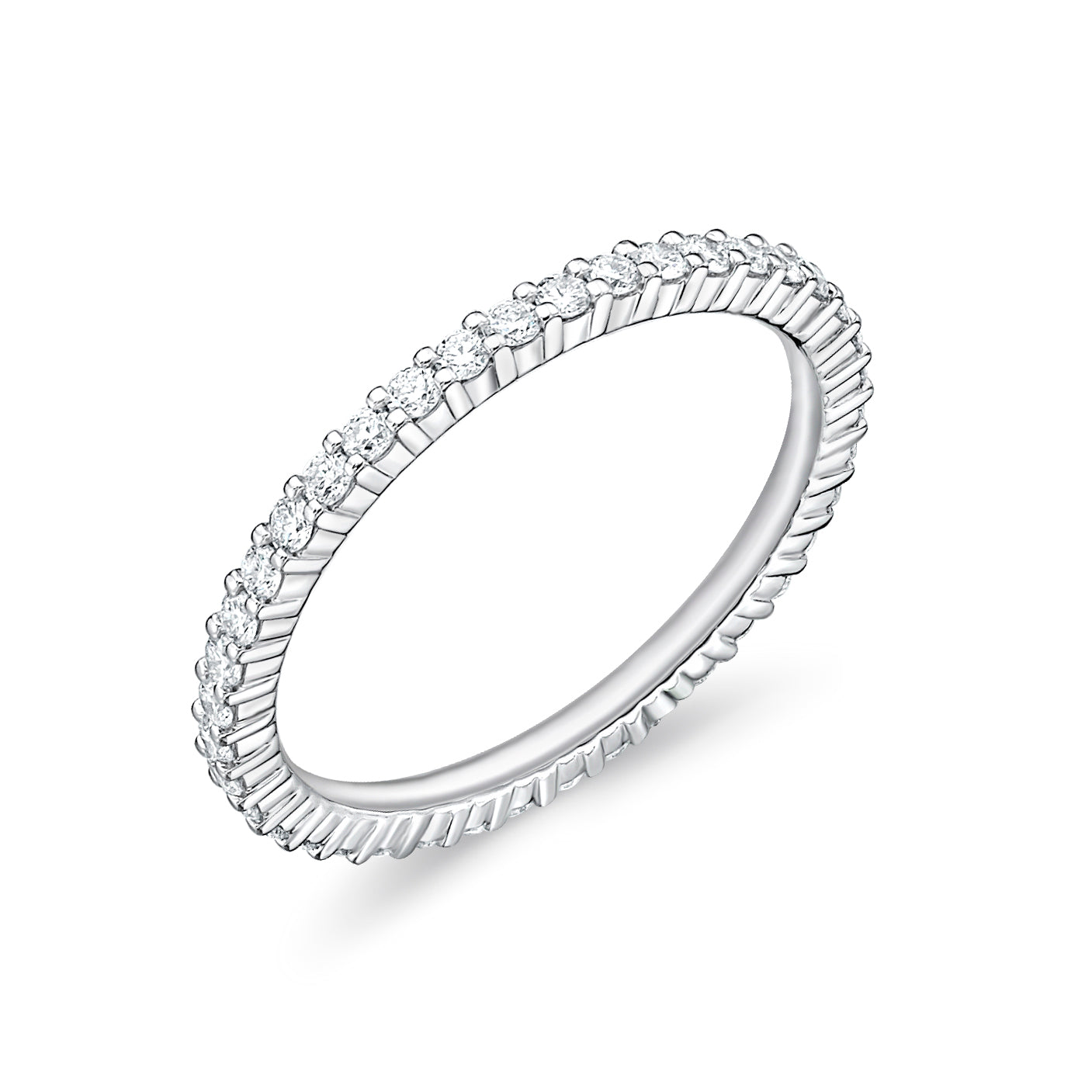 PETITE DIA .53CTW PLAT SZ 6.5