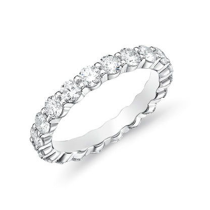 18KW DIA ETERNITY BAND 2.13TWT