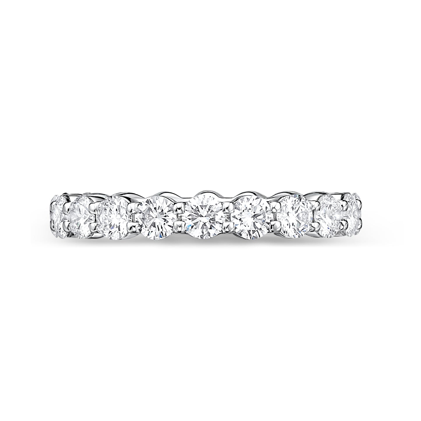 18KW DIA ETERNITY BAND 2.13TWT