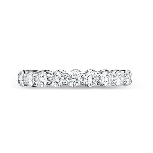 18KW DIA ETERNITY BAND 2.13TWT