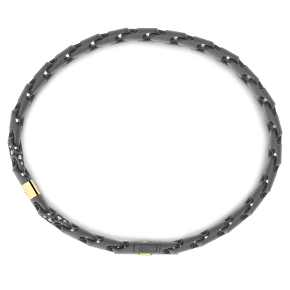ZANCAN 18KY AND TITANIUM BRACELET