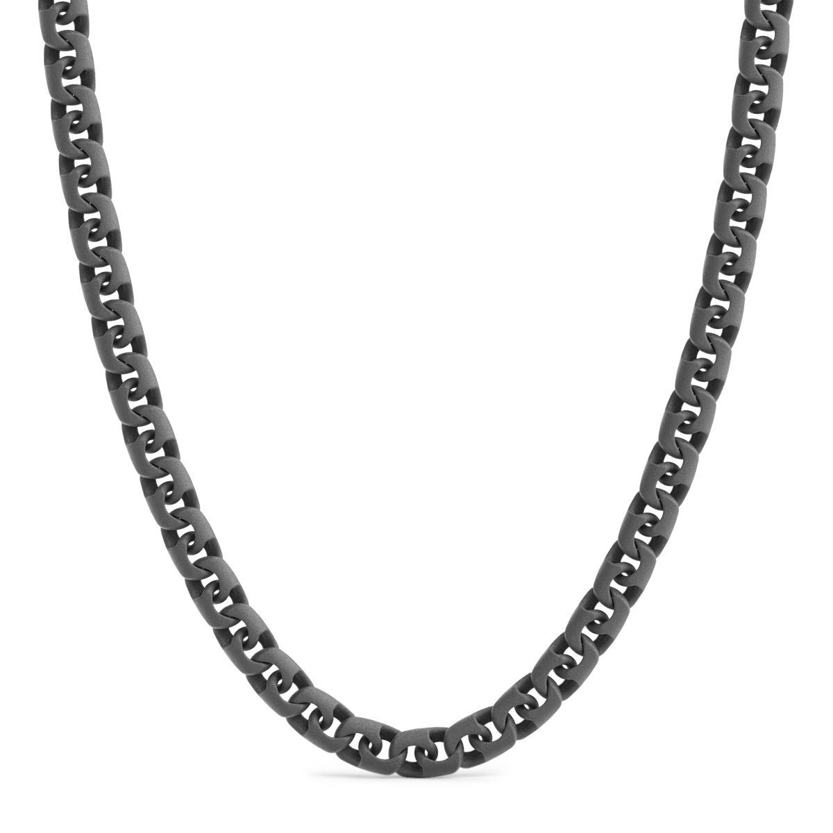 ZANCAN 18KY AND TITANIUM MENS NECKLACE