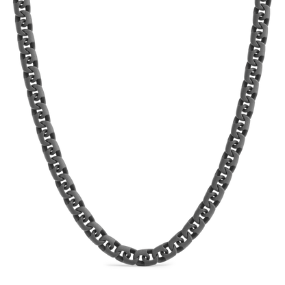 ZANCAN 18KY AND TITANIUM MENS NECKLACE
