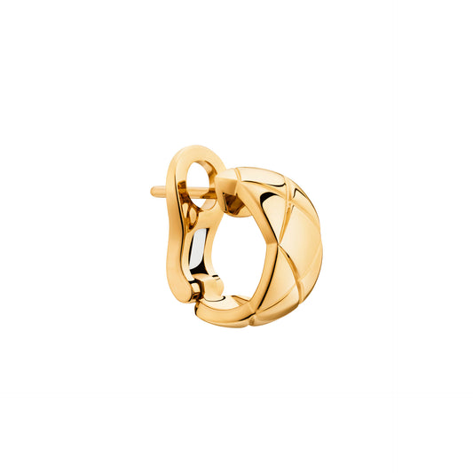 CHANEL COCO CRUSH EARRINGS QUILTED MOTIF