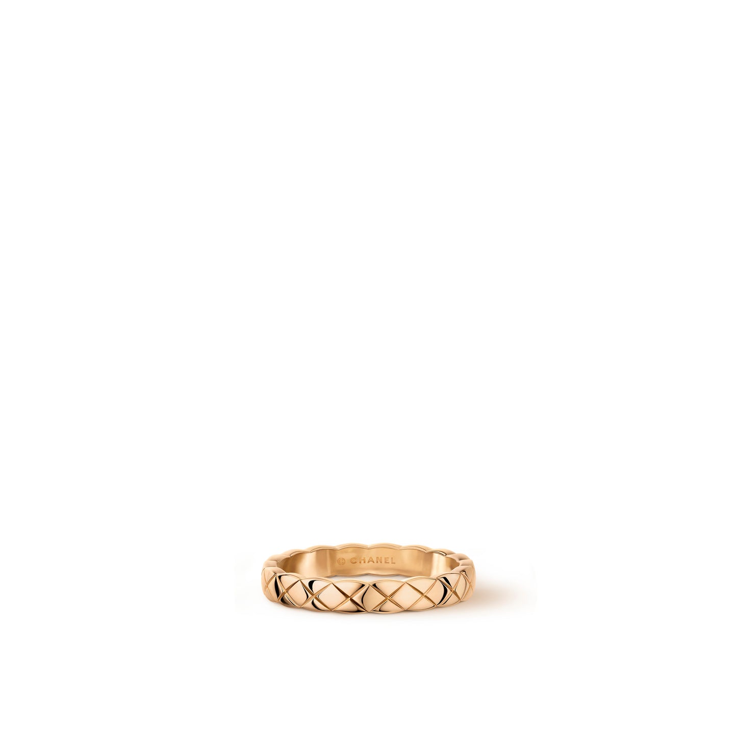 CHANEL COCO CRUSH RING QUILTED MOTIF MINI VERSION