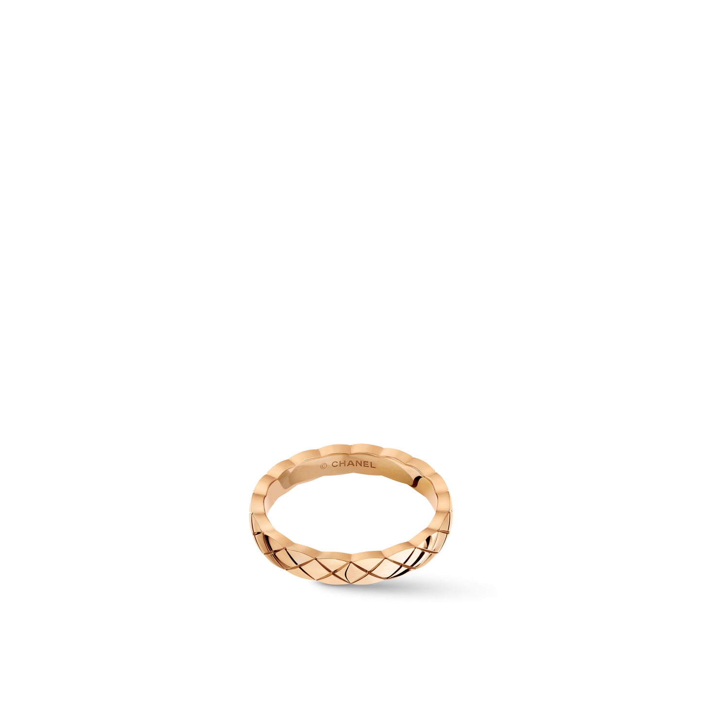CHANEL COCO CRUSH RING QUILTED MOTIF MINI VERSION