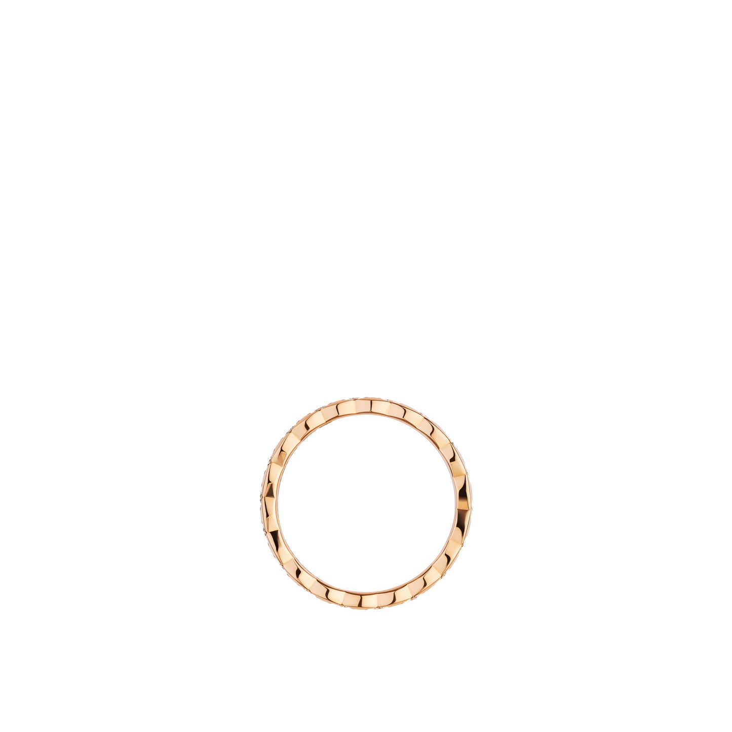 CHANEL COCO CRUSH RING QUILTED MOTIF MINI VERSION