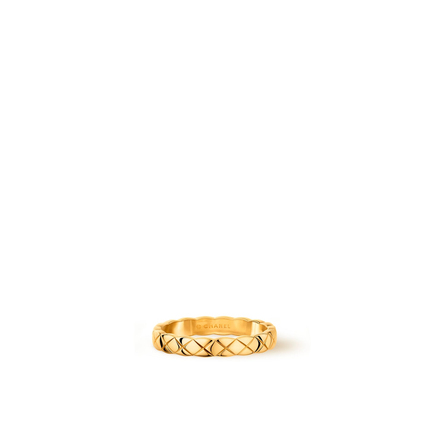 CHANEL COCO CRUSH RING QUILTED MOTIF MINI VERSION