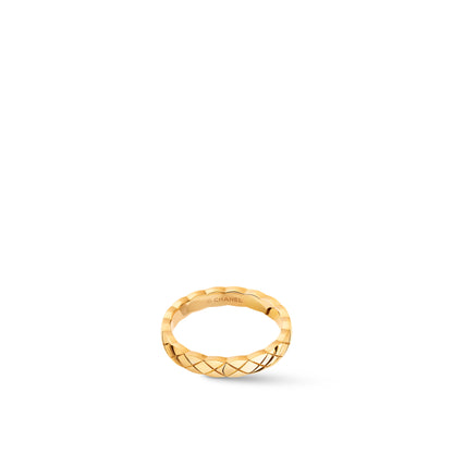 CHANEL COCO CRUSH RING QUILTED MOTIF MINI VERSION