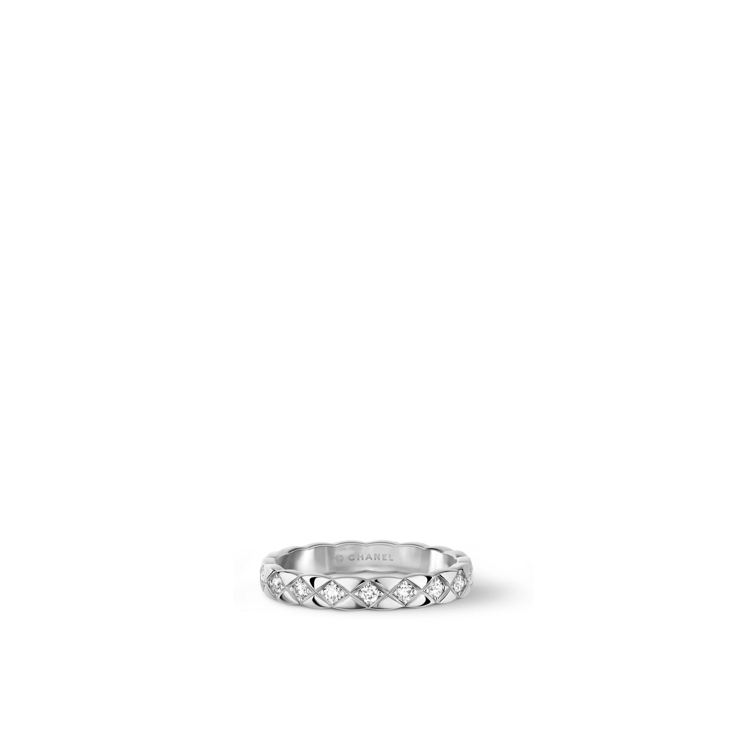 CHANEL COCO CRUSH RING QUILTED MOTIF MINI VERSION