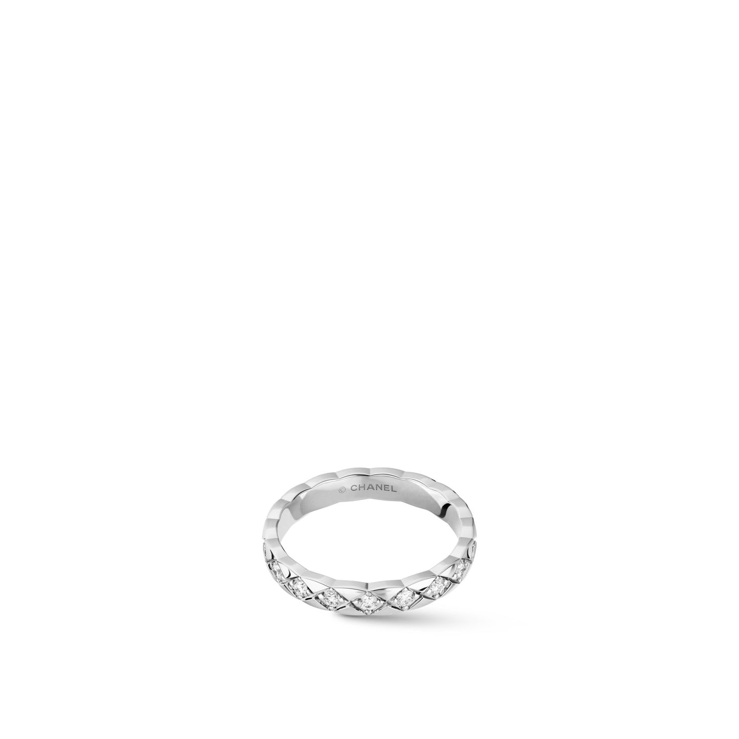 CHANEL COCO CRUSH RING QUILTED MOTIF MINI VERSION