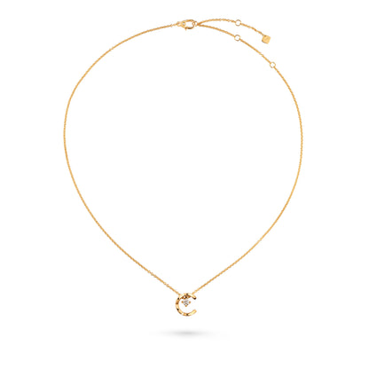 CHANEL COCO NECKLACE QUILTED MOTIF
