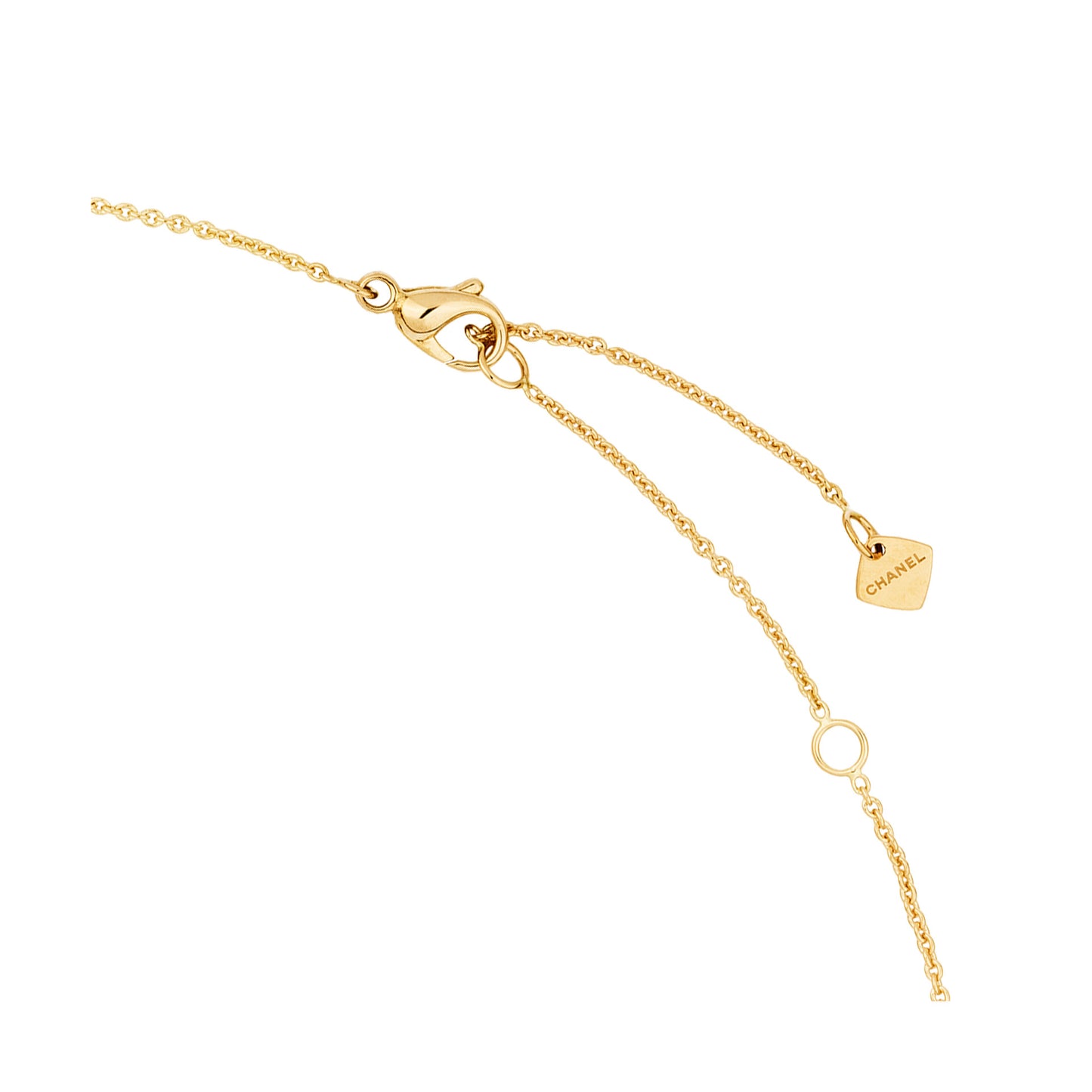 CHANEL COCO CRUSH NECKLACE QUILTED MOTIF SMALL VERSION