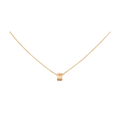 CHANEL COCO CRUSH NECKLACE QUILTED MOTIF SMALL VERSION