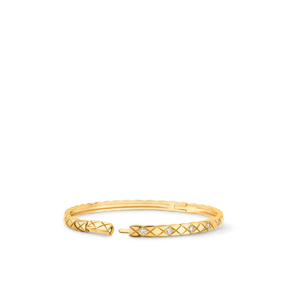 CHANEL COCO CRUSH BRACELET QUILTED MOTIF MINI