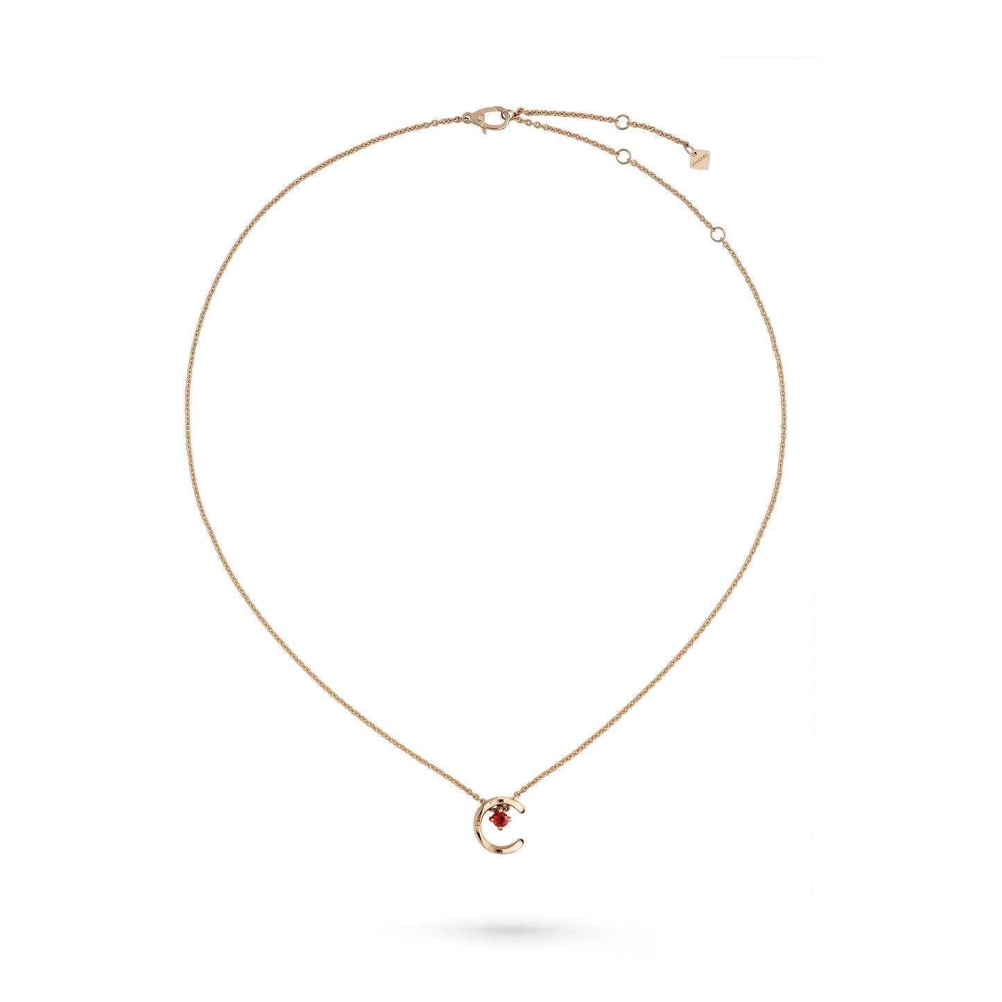 CHANEL COCO NECKLACE QUILTED MOTIF