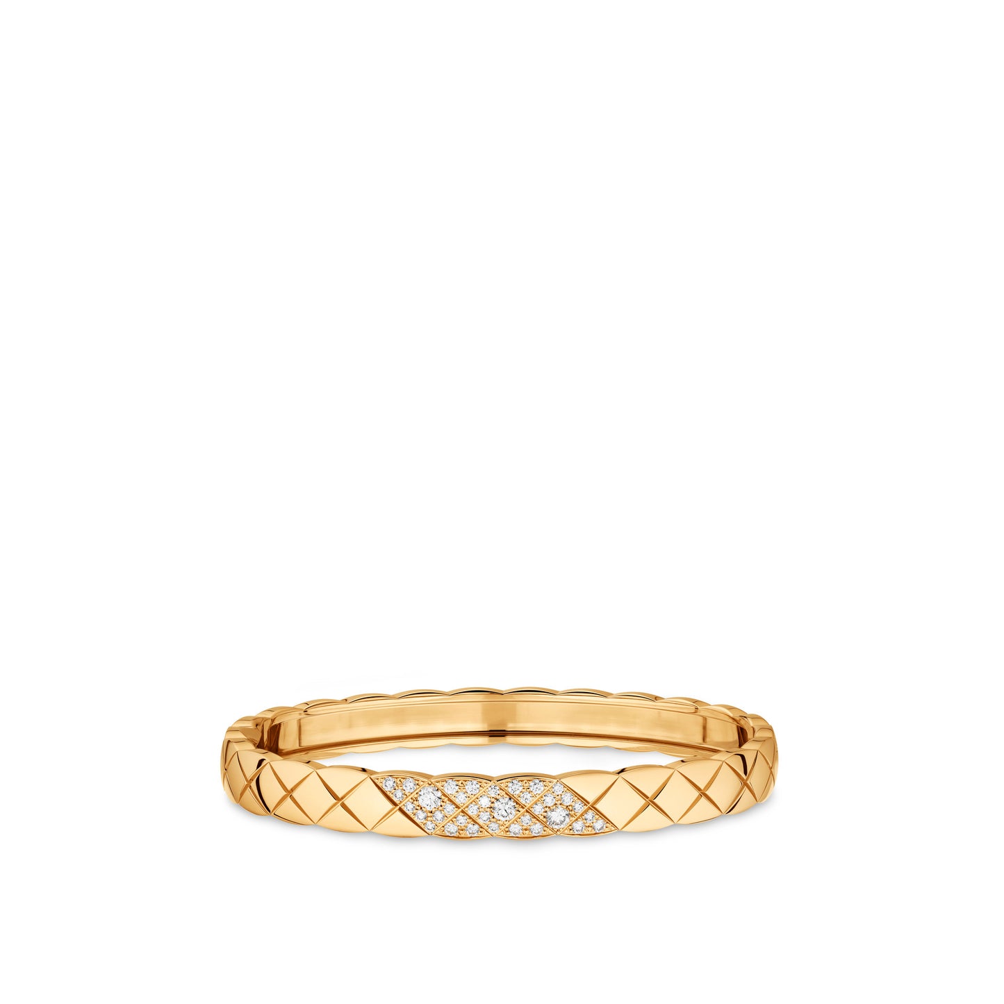 CHANEL COCO CRUSH BRACELET, QUILTED MOTIF