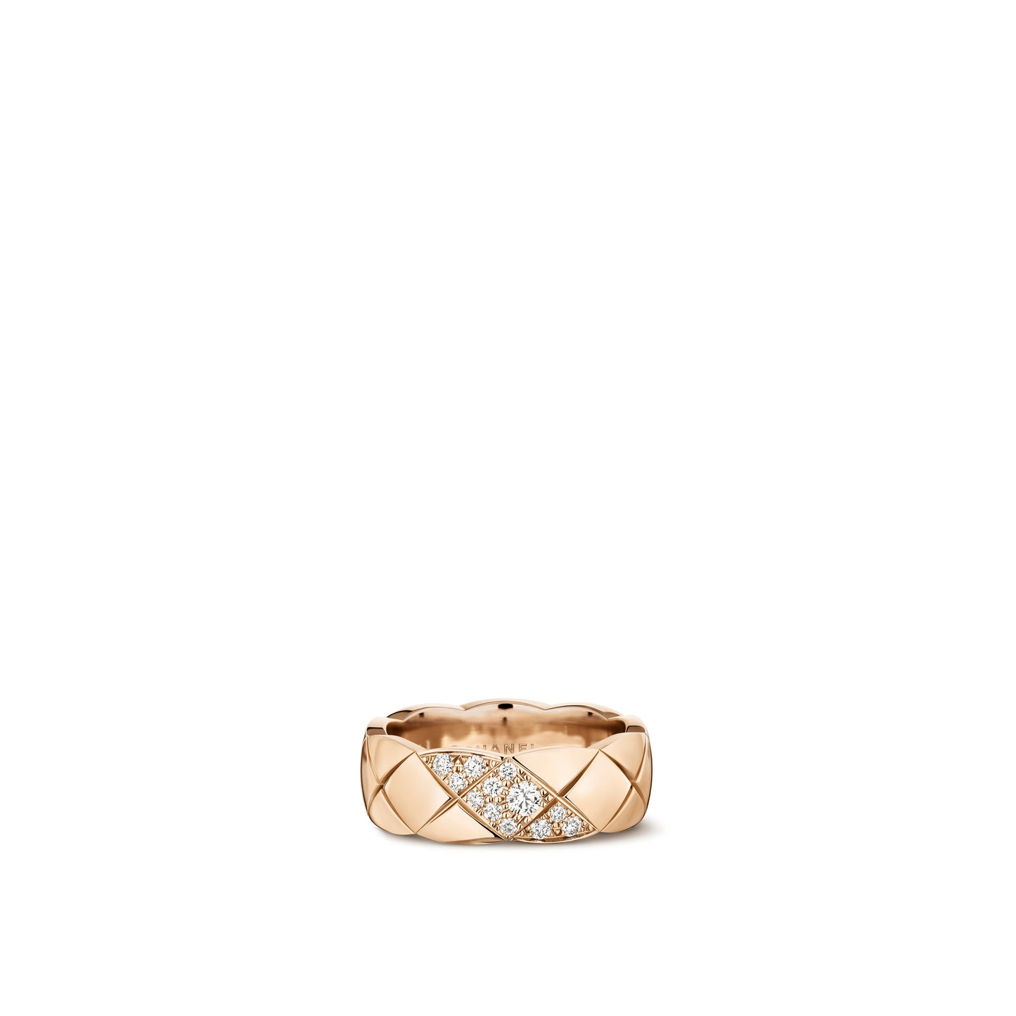 CHANEL COCO CRUSH RING QUILTED MOTIF SMALL VERSION