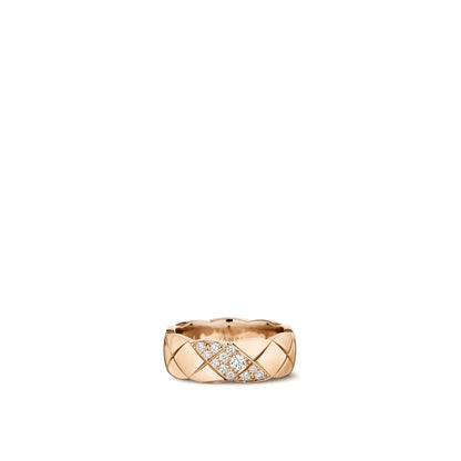 CHANEL COCO CRUSH RING QUILTED MOTIF SMALL VERSION