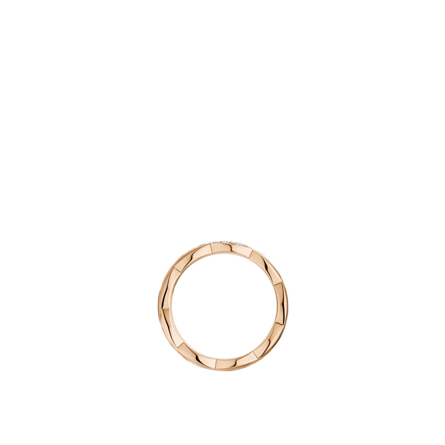 CHANEL COCO CRUSH RING QUILTED MOTIF SMALL VERSION
