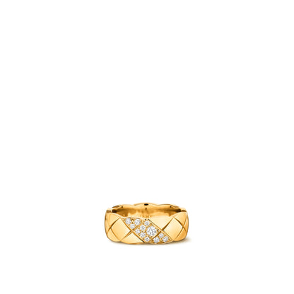 CHANEL COCO CRUSH RING QUILTED MOTIF SMALL VERSION